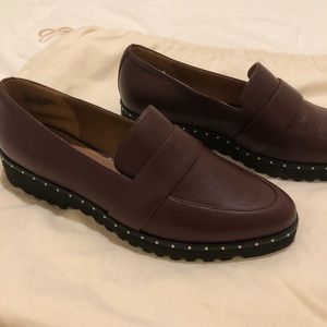 14th & Union Burgundy Leather Loafers / Size 7